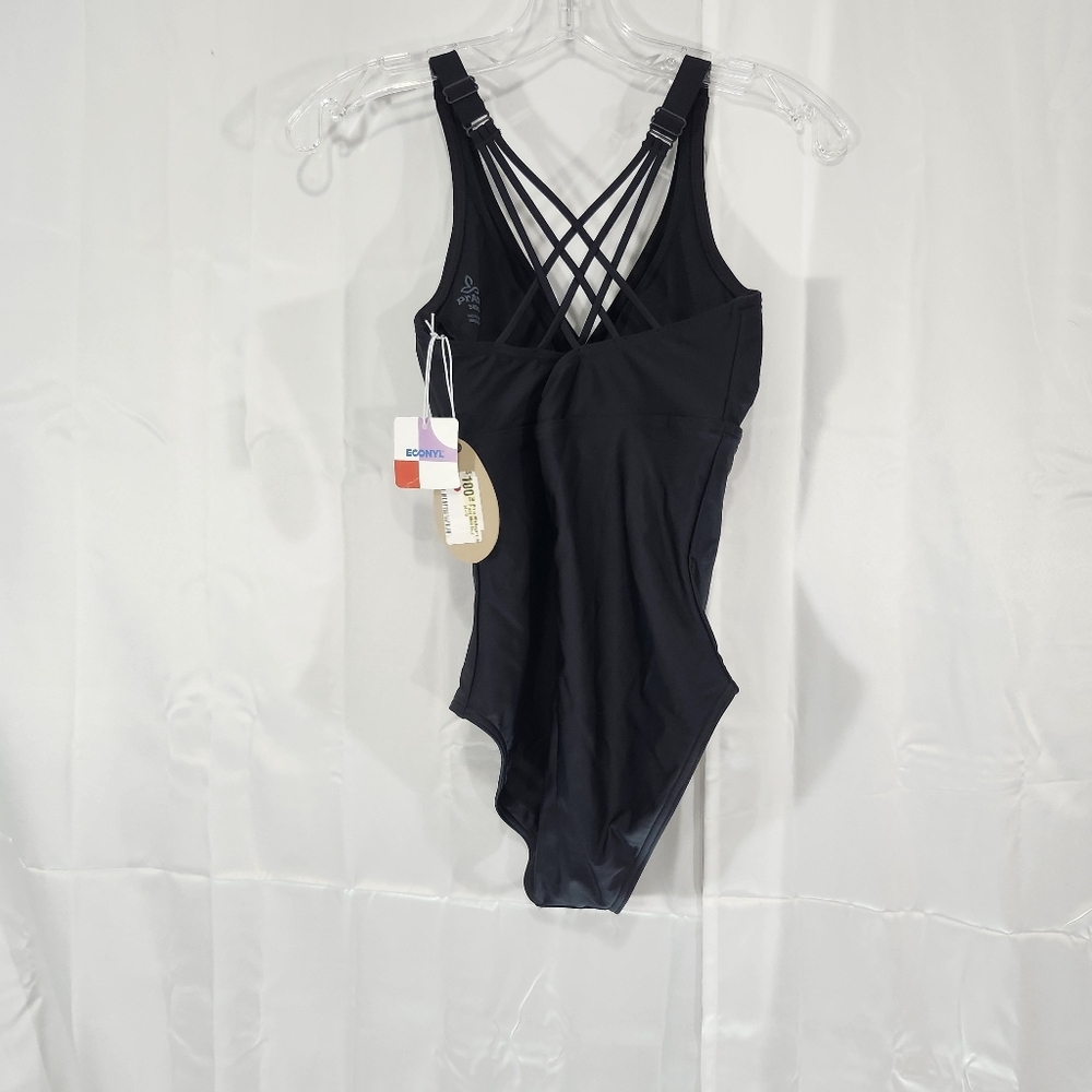 Prana Size 34d/s Black Women's Swimwear - Picture 2 of 8